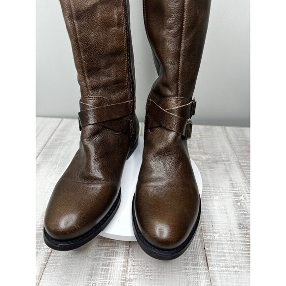 Matisse Womens Britain Brown Leather Knee-High Boots Size 7M - Picture 6 of 14